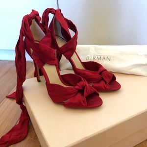 Alexandre Birman Satin Heels